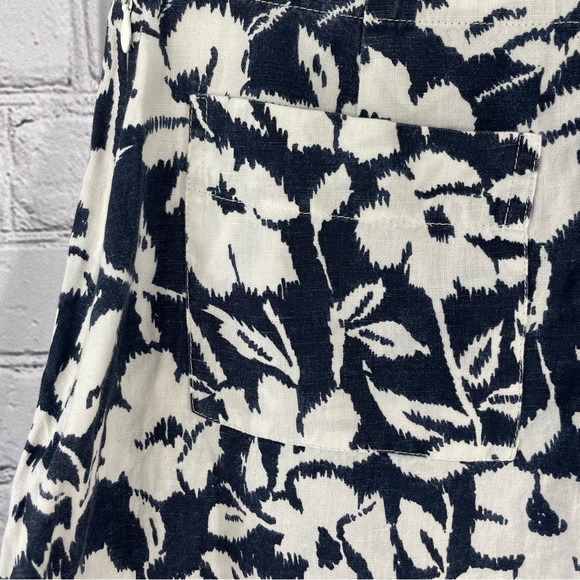 J Peterman Company Linen A-Line Skirt - Picture 4 of 7